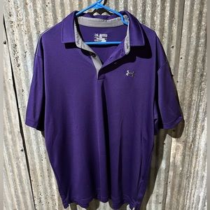 Men’s Purple Under Armour Dress Shirt